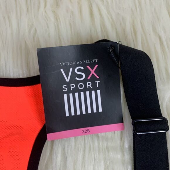NWT Victoria secret pattern incredible sports bra 32B - Picture 2 of 7